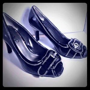 RSVP OPEN TOE HEELS
